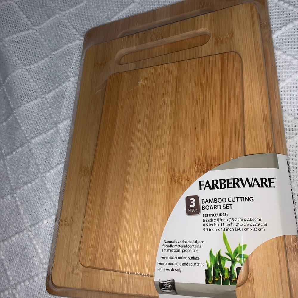 Set of 3 Cutting boards brand new